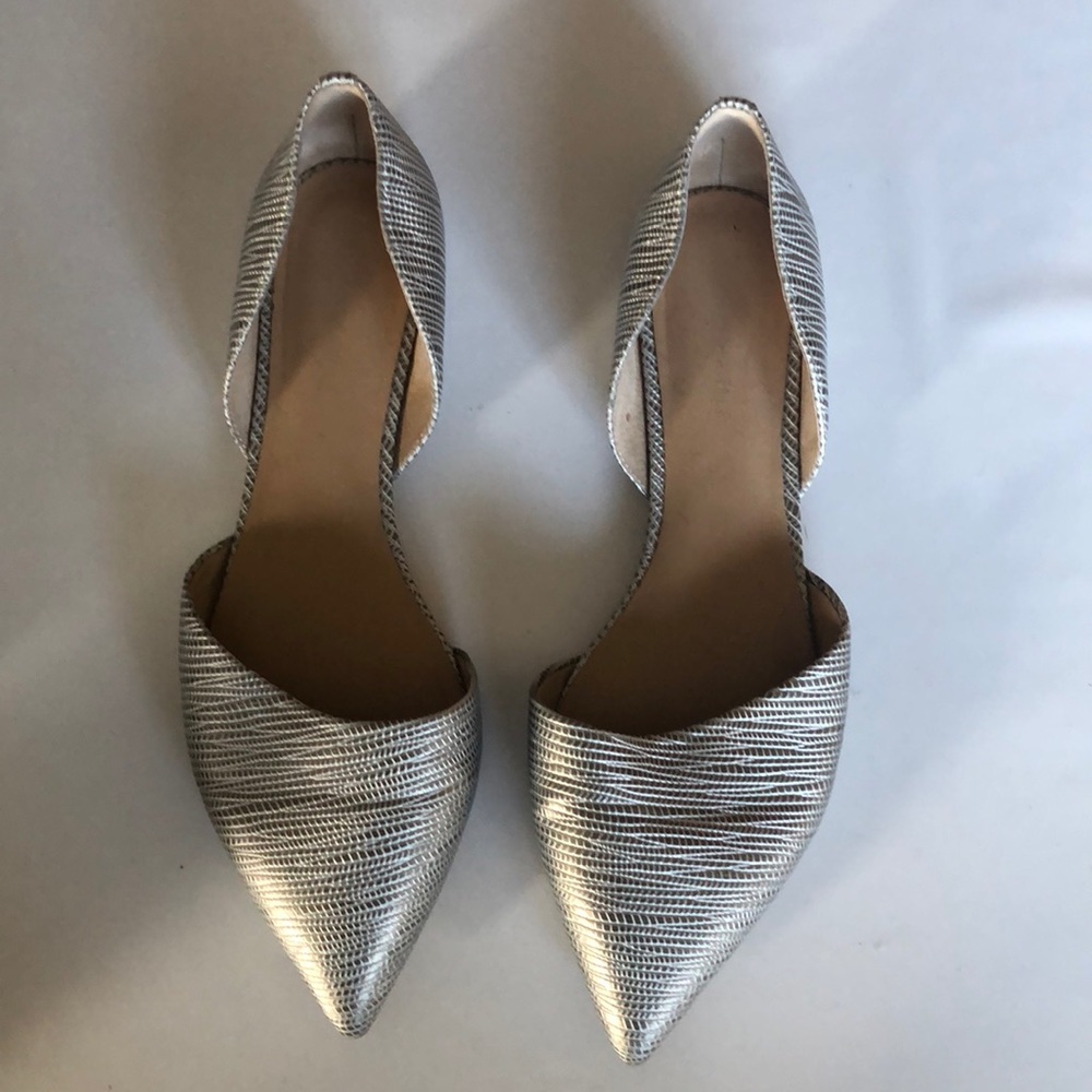 Pointed-Toe d’Orsey Style Flats
